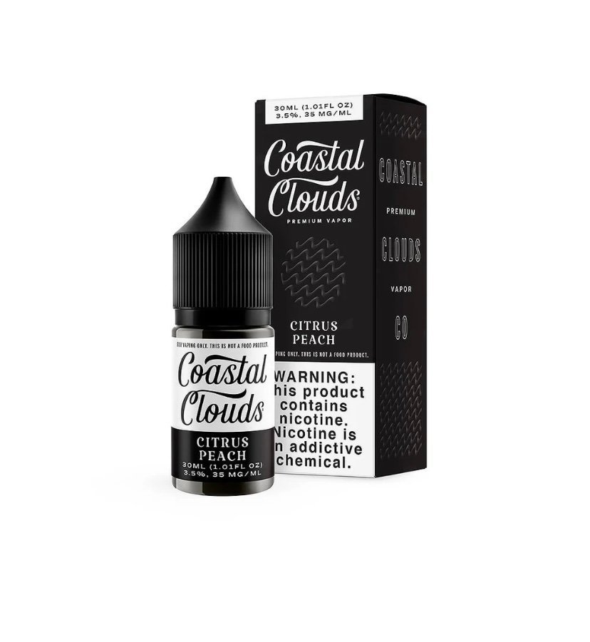 Coastal Clouds Salt – Citrus Peach (30ml)