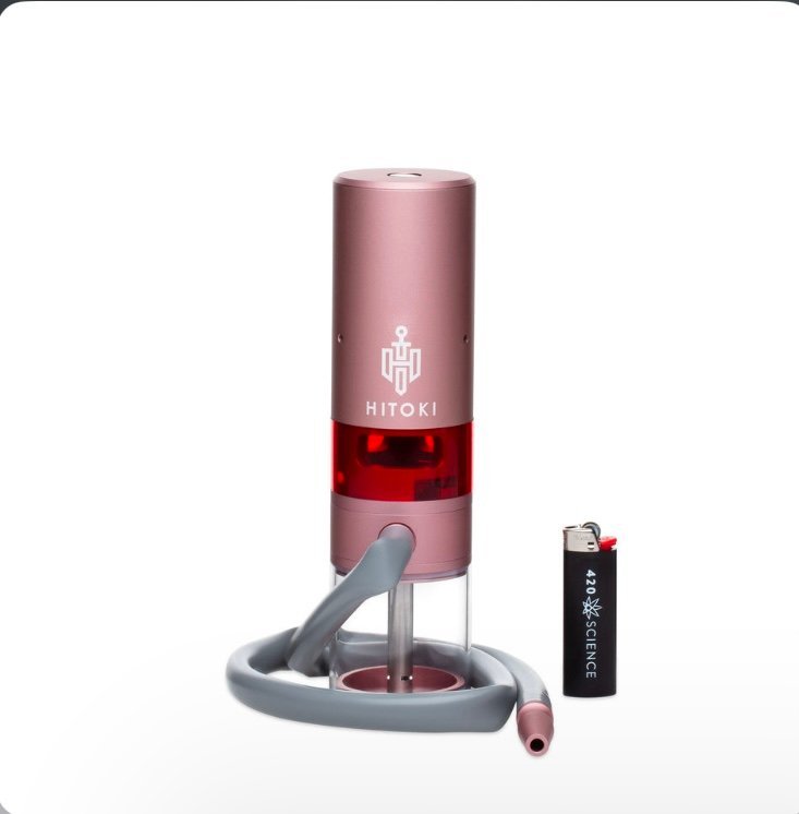 HITOKI TRIDENT V2 LASER BONG – ROSE GOLD