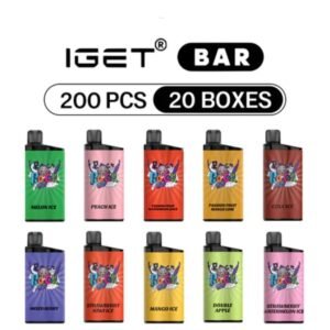 IGET BAR 3500 PUFFS(200PCS)