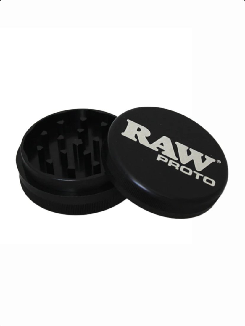RAW Aluminum Prototype 2-Piece Grinder