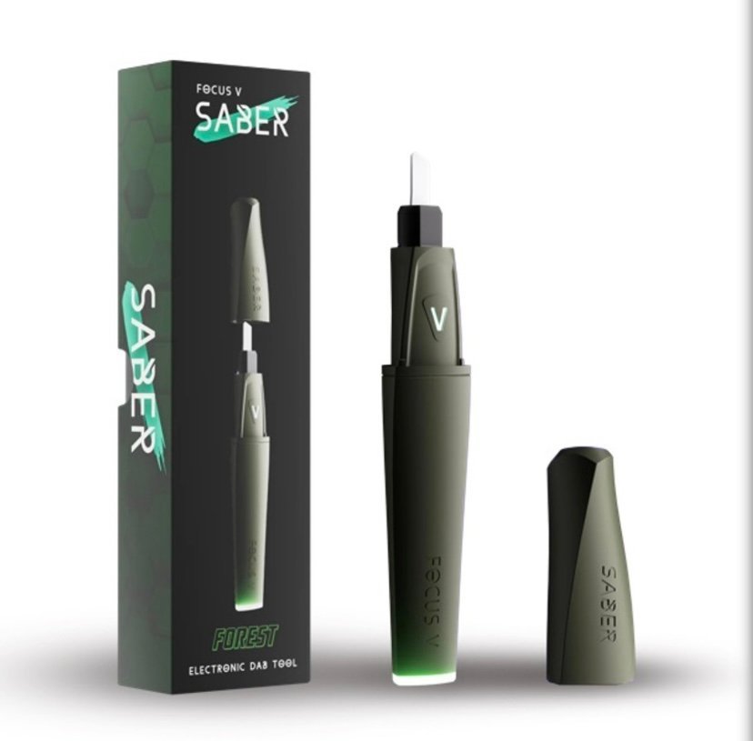 Saber Hot Knife: Focus V Saber Electric Dab Tool – Forest Green