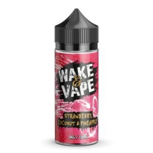 Wake & Vape Strawberry, Coconut & Pineapple 100ml